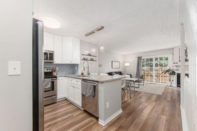 Kitchen & Living Room View 1