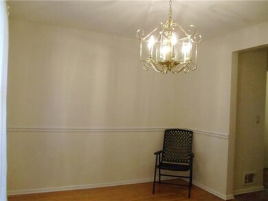 Dining Room. Formal dining room. Hardwood floors a