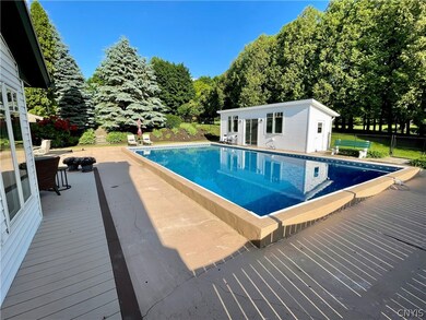 Pool house with mini kitchen, full bath, storage a