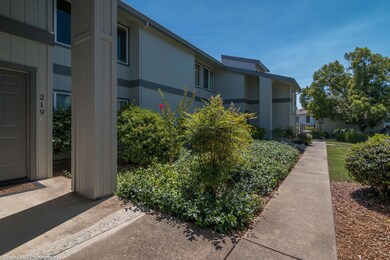 Walkway to condo