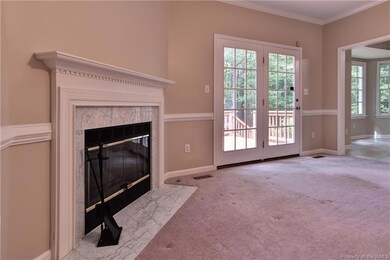 Great Room With Slider To Deck And Backyard