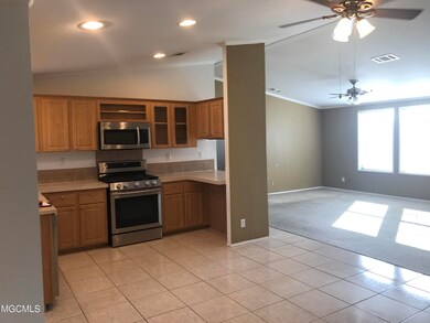 Kitchen and Living room
