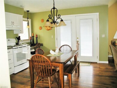 French doors lead out to your wrap deck overlookin