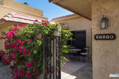 Entrance to home and private courtyard