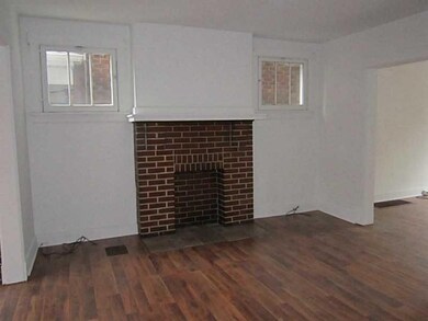 Living Room. Decorative fireplace- could be operat