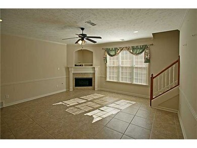 Grand keeping/hearth room with corner gas fireplac