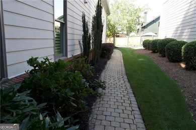 Cobblestone walkway