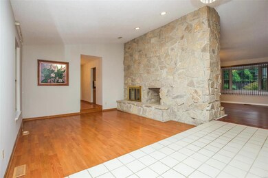 Sunken living room
