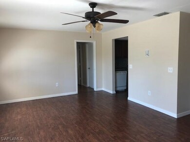 Living Room to Kitchen or Master Bedroom