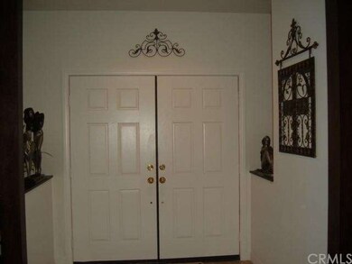 Double Door Entry to Custom Built Accent Walls
