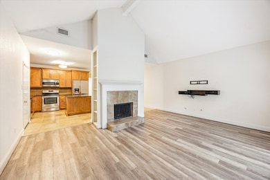 Open concept creates natural lighting from the cov