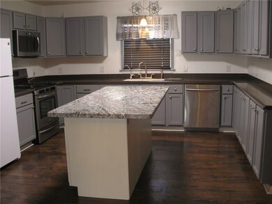 Very nice remodeled kitchen with granite island an