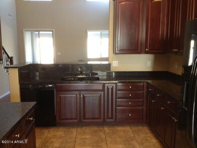 Granite in kitchen