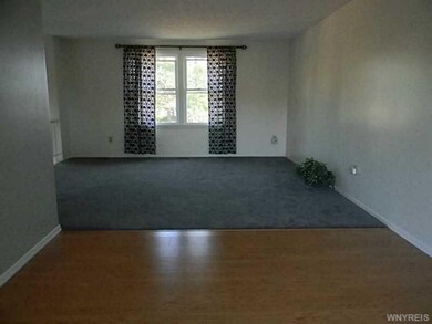 Living Room. Open floor plan: living room leads to