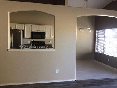 Kitchen and Dining from Family Room