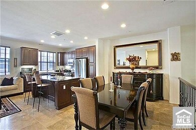 Formal Dining area and kitchen