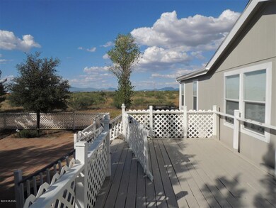 Front deck looking north
