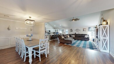 Dining & Great Room From The front Door