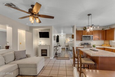 Family Room Open to Kitchen