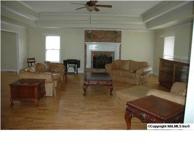 Spacious Family Room With Gas Logs