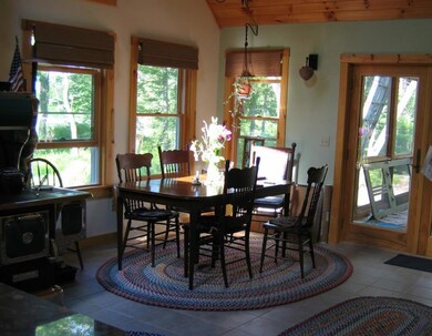 Dining area in great room