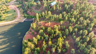 Bird's eye view of a large body of water