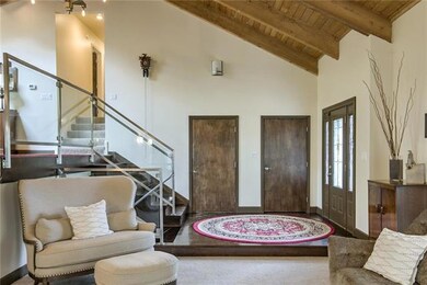 Vaulted open Entry...