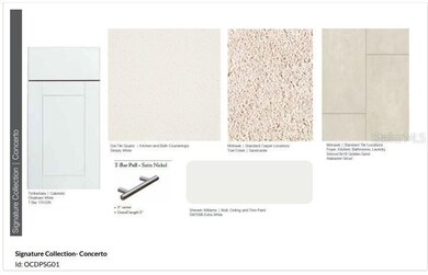 Design selections. This home is currently under co
