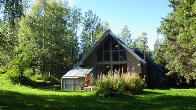 Back of house & Greenhouse