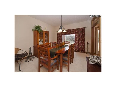 Formal Dining Room. Note transom window above the 