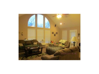 Great room taken from door to the kitchen - showin