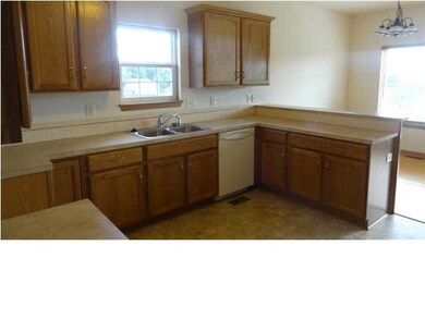 Another view of the spacious room in the kitchen.