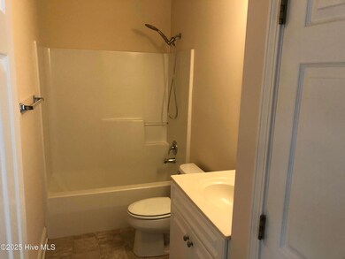 Hallway bathroom