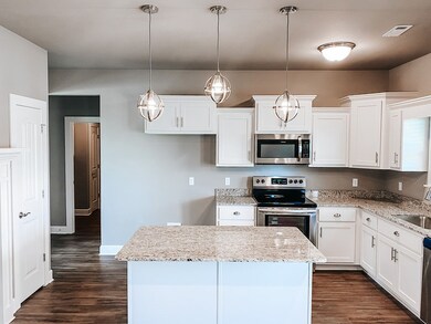 Actual interior picture of the 1535sf homes.