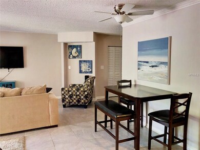 Living and dining area.
