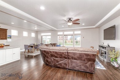 Open concept living area