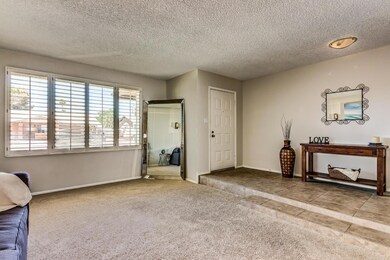 Sunken living room
