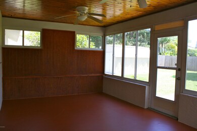 Screened porch