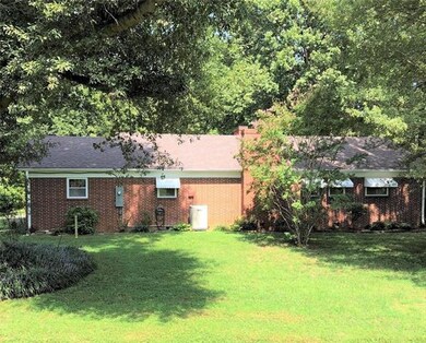 Back of house and yard