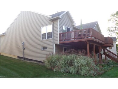 Walk around side yard flowing into back yard