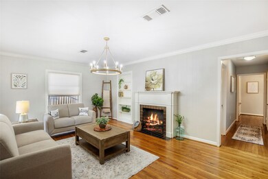 Beautiful family room as you enter the home. Wood