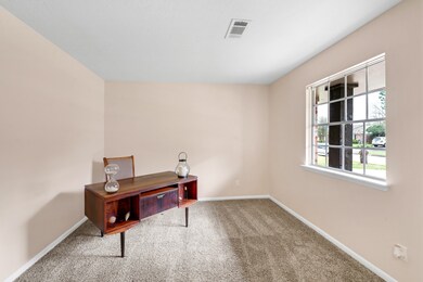 Study at the front of the home.