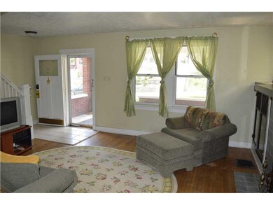 Living Room. A view from the Dining Room through t