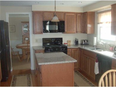 Kitchen. New Cabinets Granite Countertops Island
