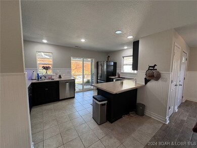 Open Kitchen with Plenty of Natural Light