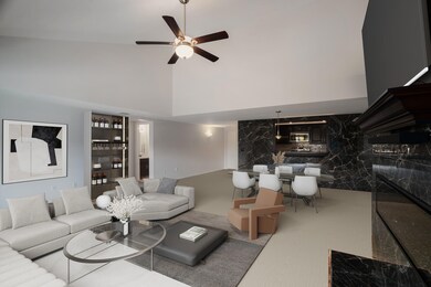Living Room & Entry STAGED