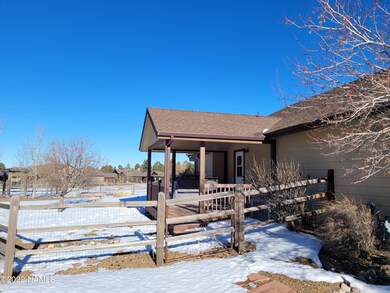 Deck on north side