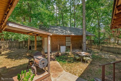 Back covered deck grill area