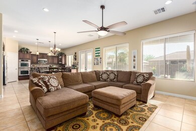Family Room and Kitchen