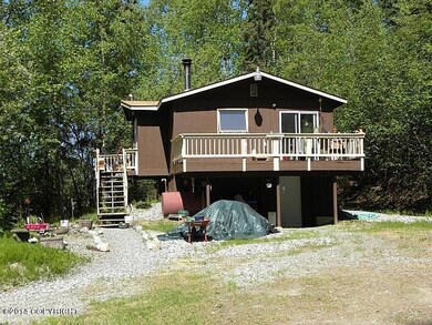 View of Cabin from the Detached Garage